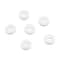 12 Pack: White PVC Rondelle Spacer Heishi Beads, 5.8mm by Bead Landing™